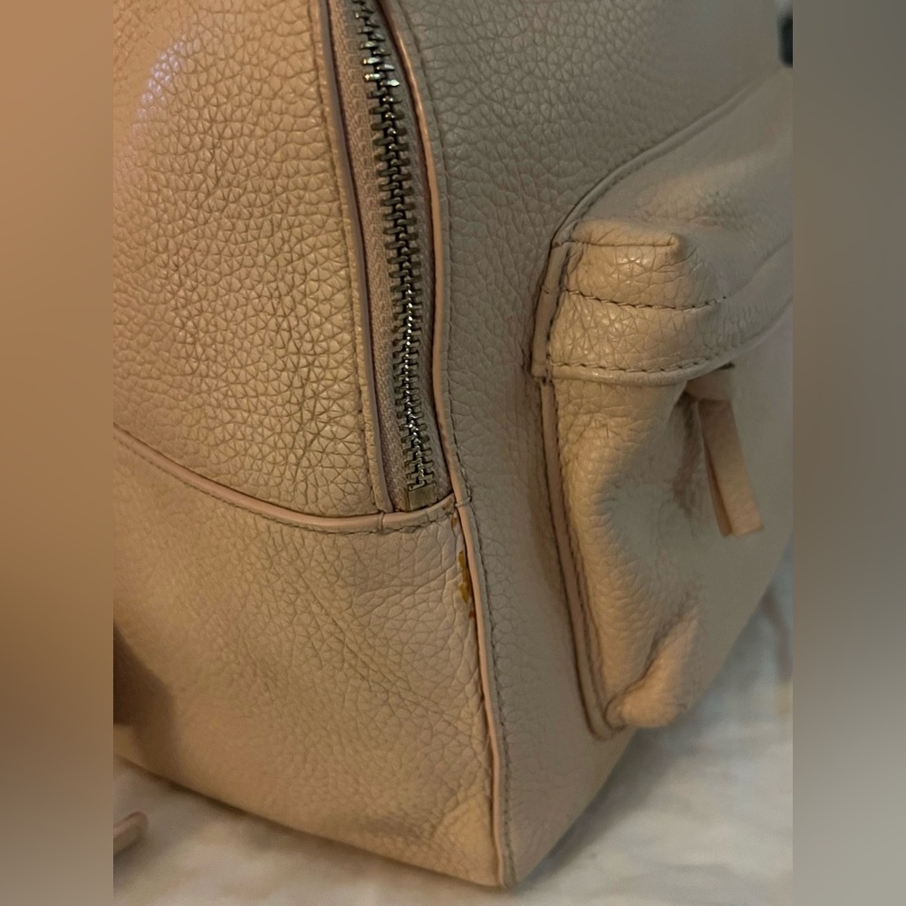 Tory Burch Leather Backpack. - Picture 5 of 7